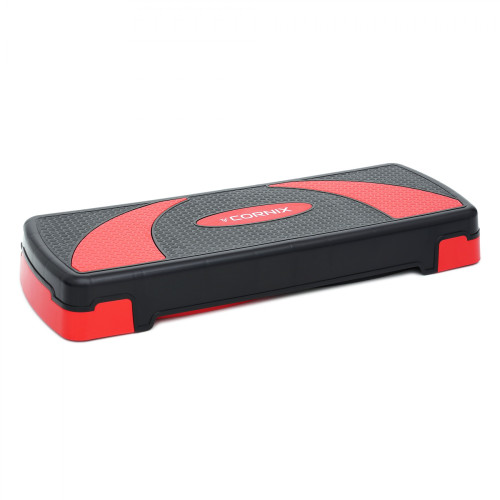 Степ платформа  3-ступенчатая Cornix XR-0185 Black/Red - фото №4